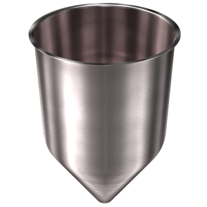 304 Stainless Steel Funnel 6.86 gallons, 11.85" ID x 19.80" OAH