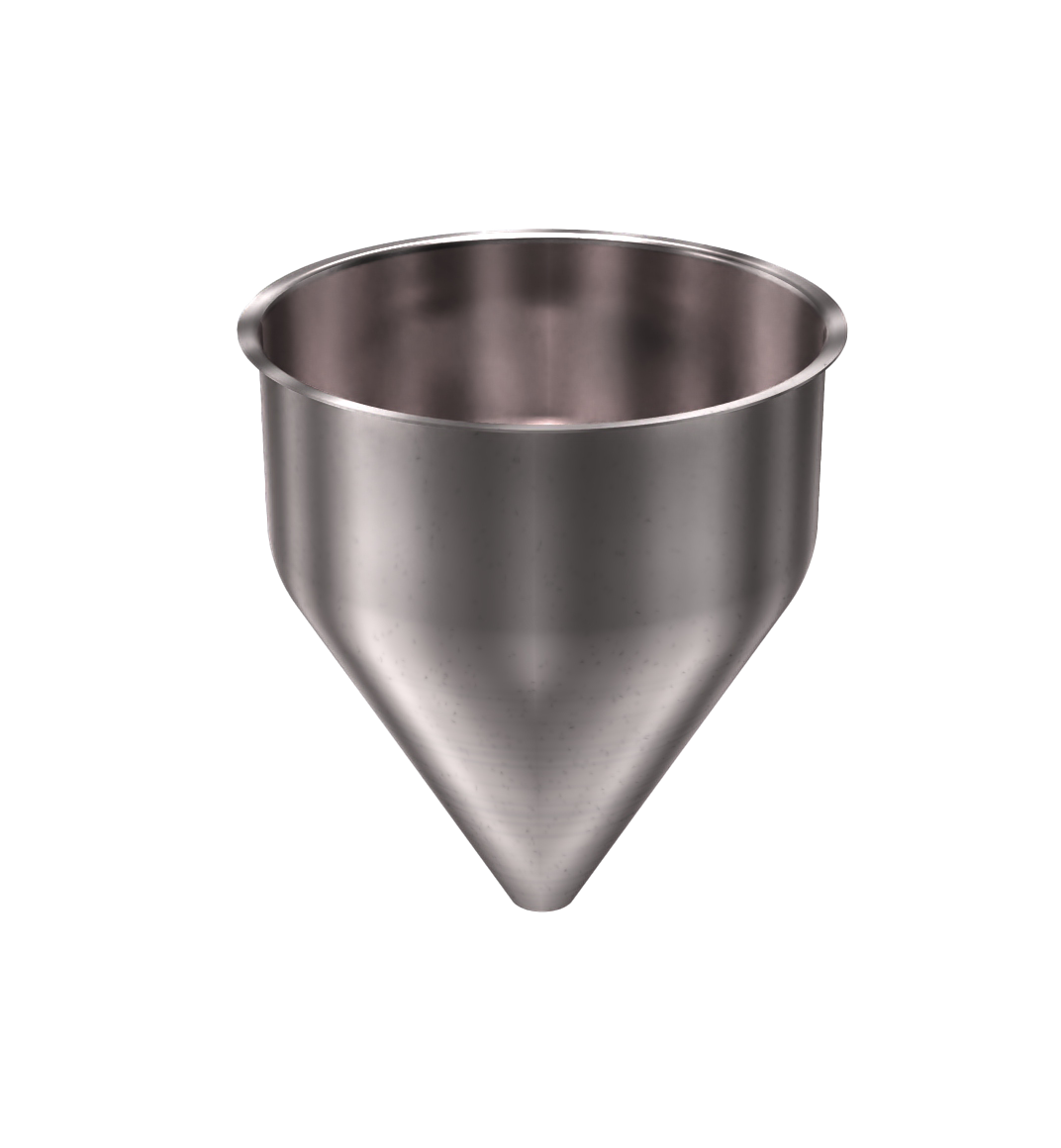316 Stainless Steel Funnel 6.72 gallons, 14" ID x 16.75" OAH