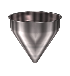 304 Stainless Steel Funnel 7.36 gallons, 16" ID x 16.25" OAH