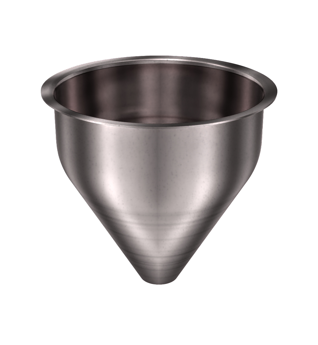 316 Stainless Steel Funnel 1.49 gallons, 8.85" ID x 9.30" OAH