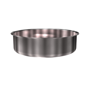304 Stainless Steel Cup 3.63 Gallon 15.99" ID 4.56"