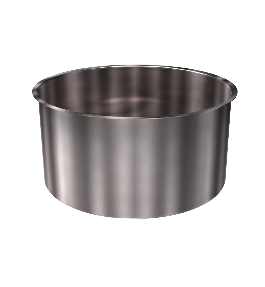 304 Stainless Steel Cup 13.34 Gallon 19.93" ID 10.23" OAH