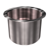316 Stainless Steel Cup 0.67 Gallon 6.25" ID 4.95" OAH